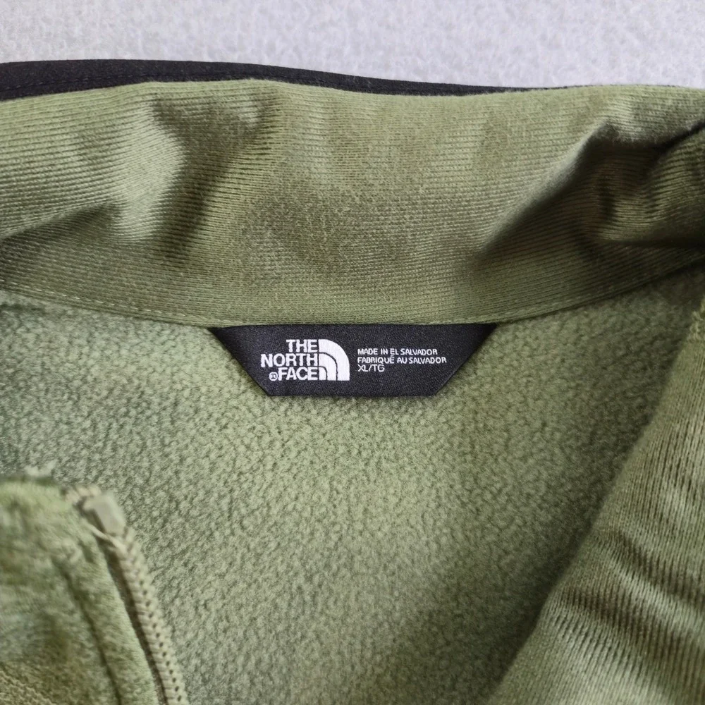 The North Face Skyline Full Zip Fleece Jacket Mens XL Green NF0A7V641LR Stretch
